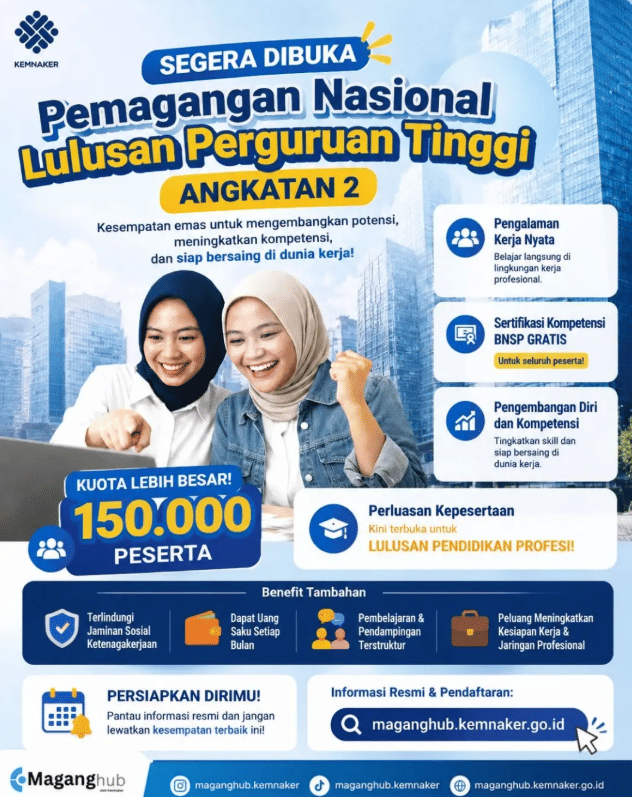 Magang Nasional Kemnaker
