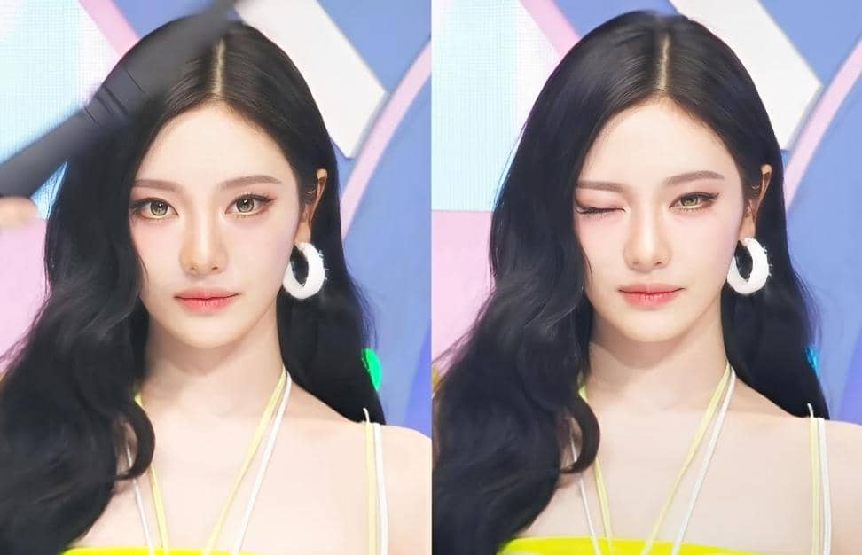 Inspirasi Riasan Mata Viral Ningning aespa, Dijuluki “Lemon Queen”