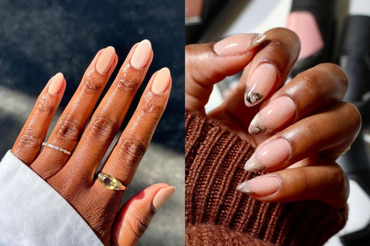 8 Inspirasi Lip Gloss Nails buat Daily Look, Gaya Makin Stunning!