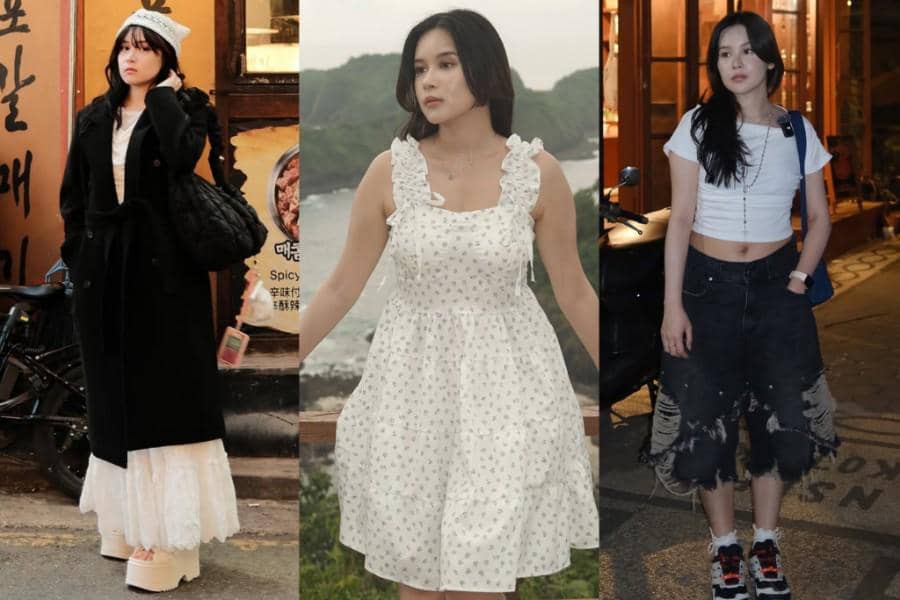 5 OOTD ala Grace "Guraisu" Pacar Jot Member Marapthon