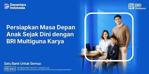 Biaya Sekolah Terkelola, Hati Orang Tua Lega Bersama BRI Multiguna