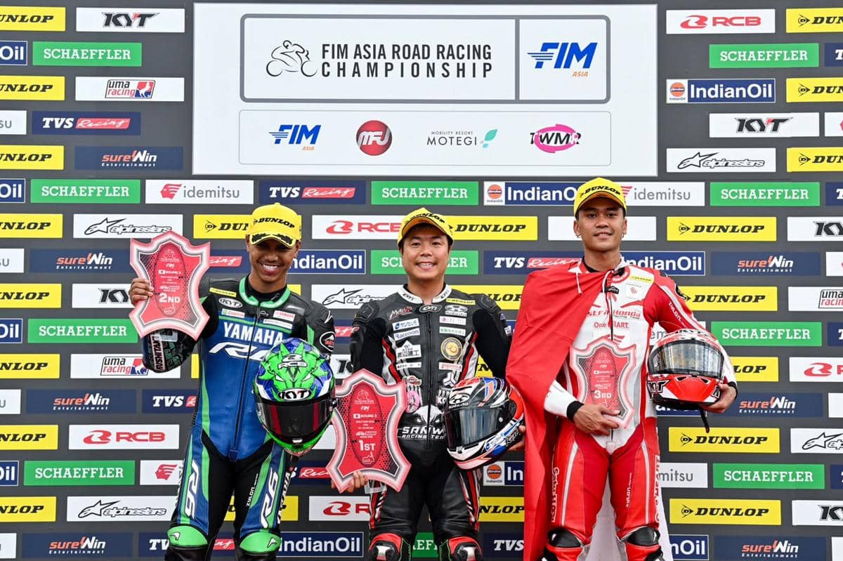 Tim AHRT Borong Tiga Podium di ARRC Motegi Jepang
