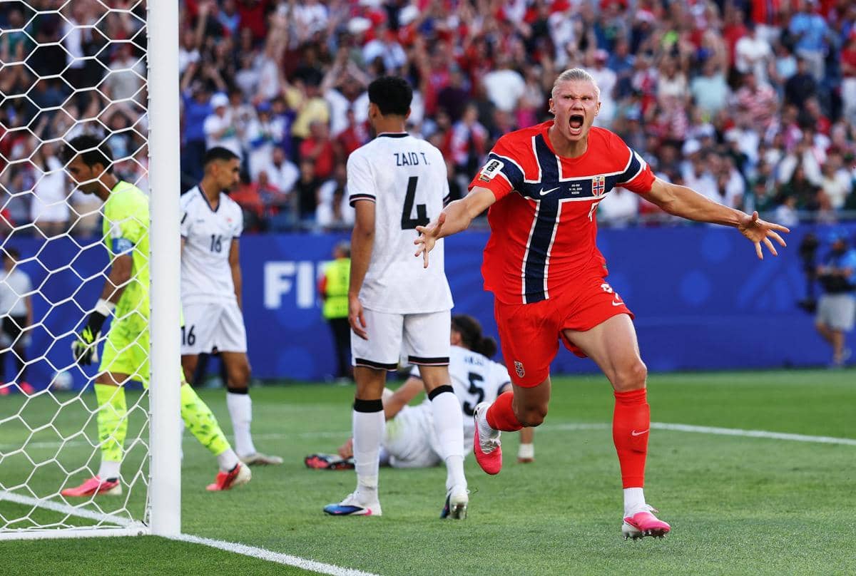 Norwegia Libas Irak 4-1, Erling Haaland Sumbang 2 Gol