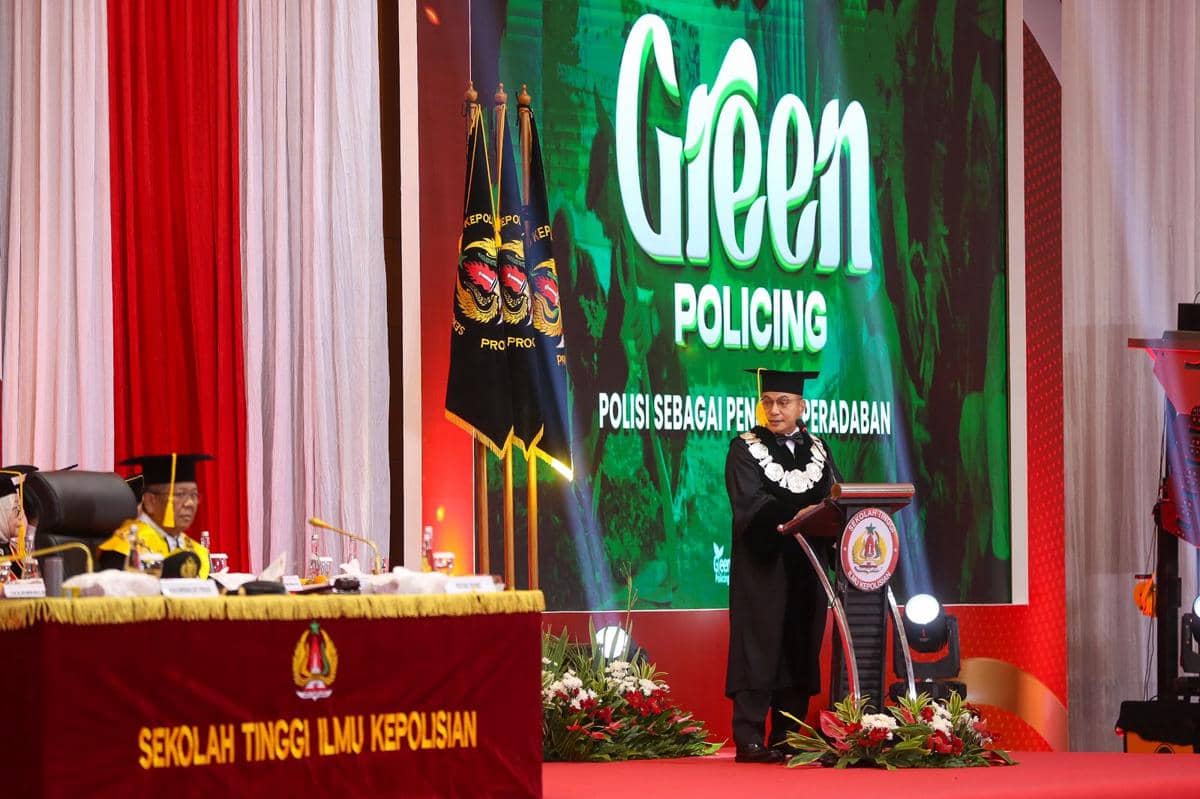 Dies Natalis ke-80 STIK: Kapolda Riau Beberkan Konsep Green Policing