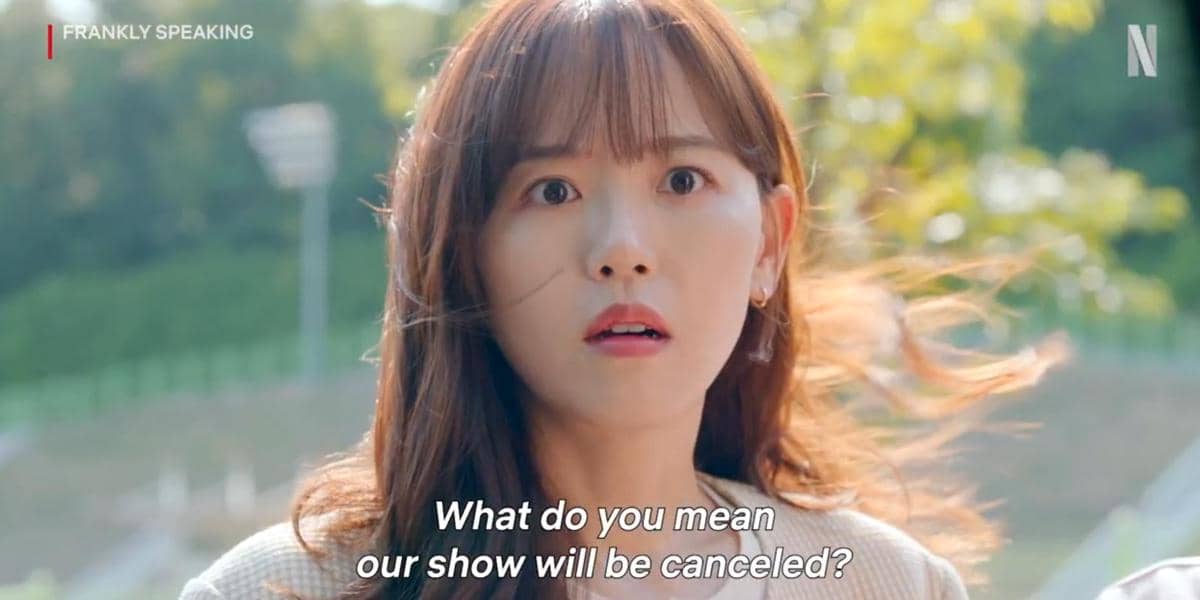 cuplikan Kang Han Na di Frankly Speaking