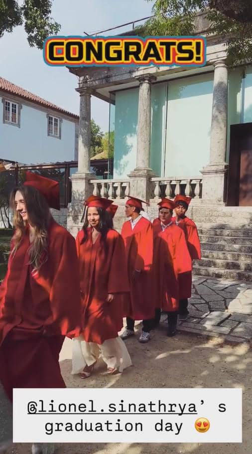 Lionel Anak Donna Agnesia Lulus SMA di Portugal (instagram.com/dagnesia)