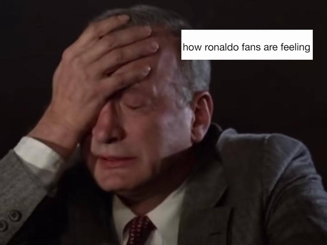 8 Meme Reaksi Fans Cristiano Ronaldo yang Gak Ngegolin
