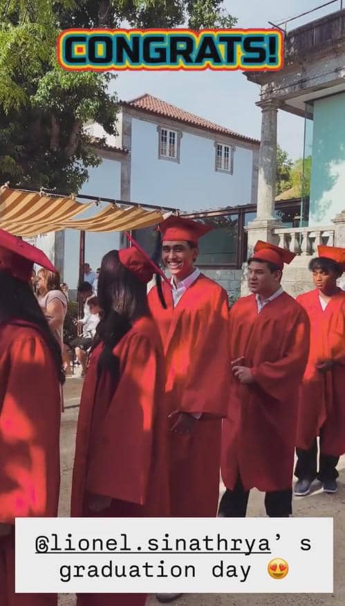 Lionel Anak Donna Agnesia Lulus SMA di Portugal (instagram.com/dagnesia)