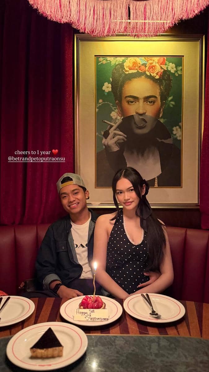 kebersamaan Betrand Peto dan Aqila Zhavira (instagram.com/betrandpetoputraonsu)