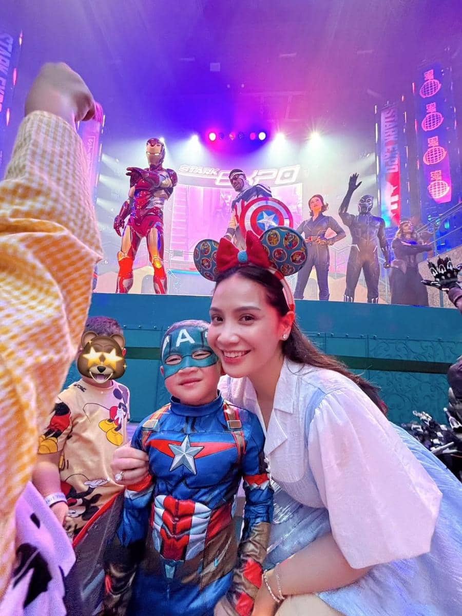 Nagita Slavina dan anak-anak liburan di Disney Cruise (instagram.com/raffinagita1717)