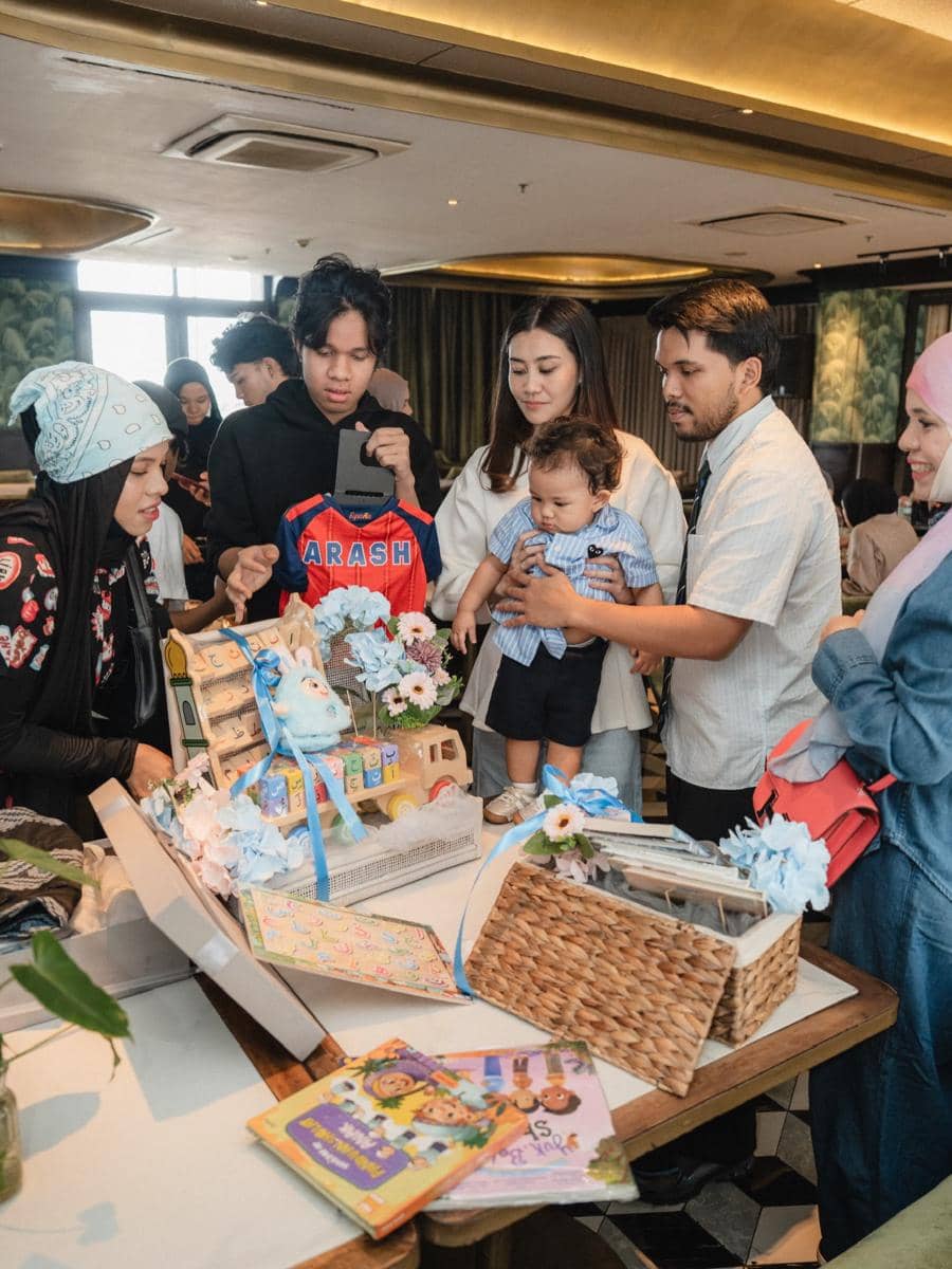 Ulang Tahun Arash Anak Aaliyah (instagram.com/thariqhalilintar)