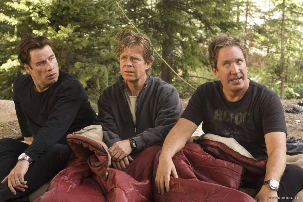 Tim Allen (kanan) dalam film Wild Hogs