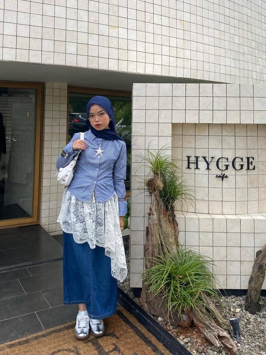 OOTD Pakai Sneakers ala Rifa Dahabiyyah