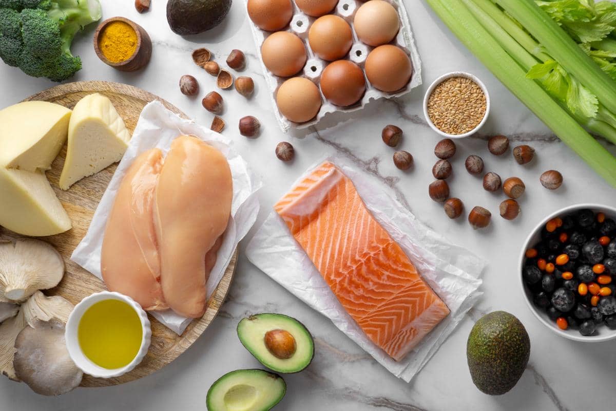 ilustrasi diet tinggi protein 