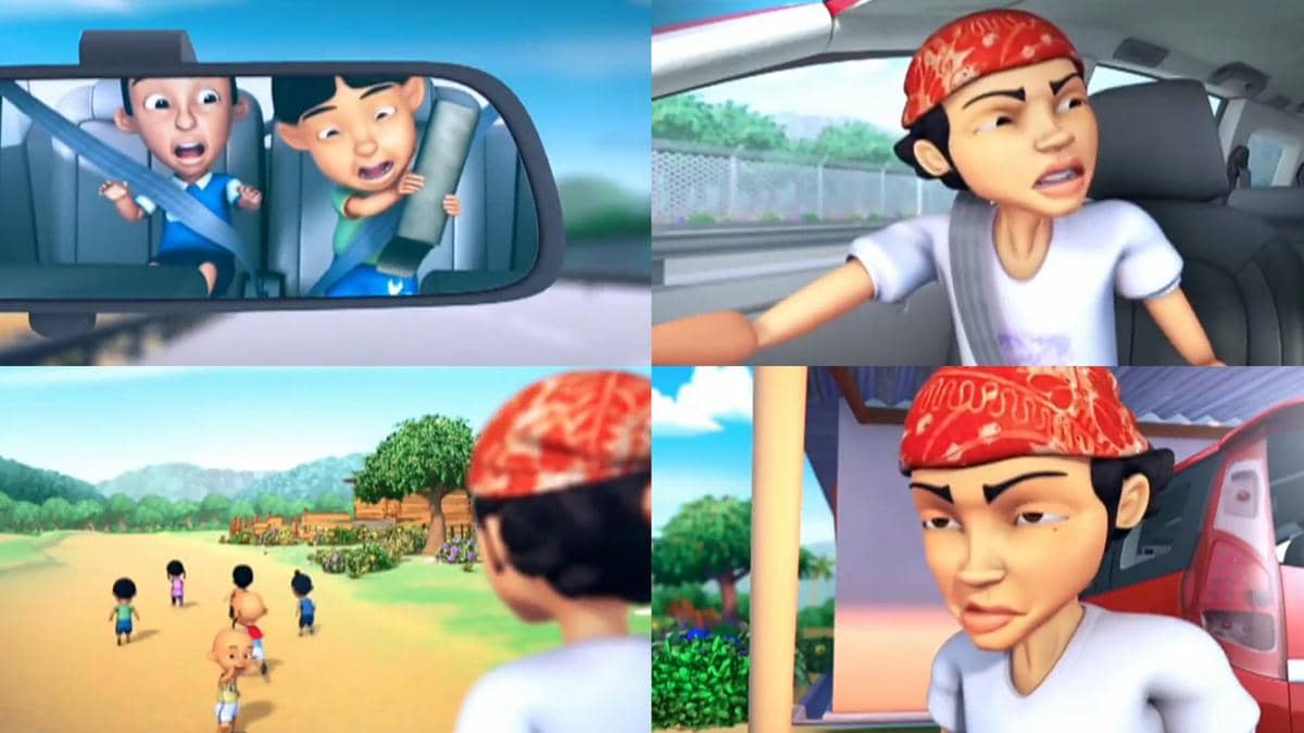 cuplikan Upin & Ipin episode Kuih untuk Opah