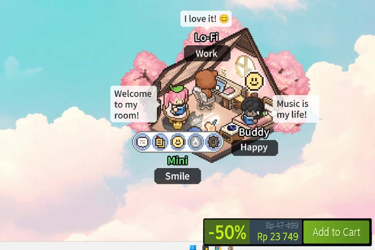 Mini Cozy Room: Lo-Fi