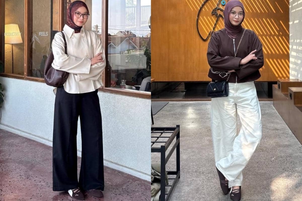 7 Ide Styling Sneakers Puma Speedcat Ballet ala Lutvy Putri, Trendi!