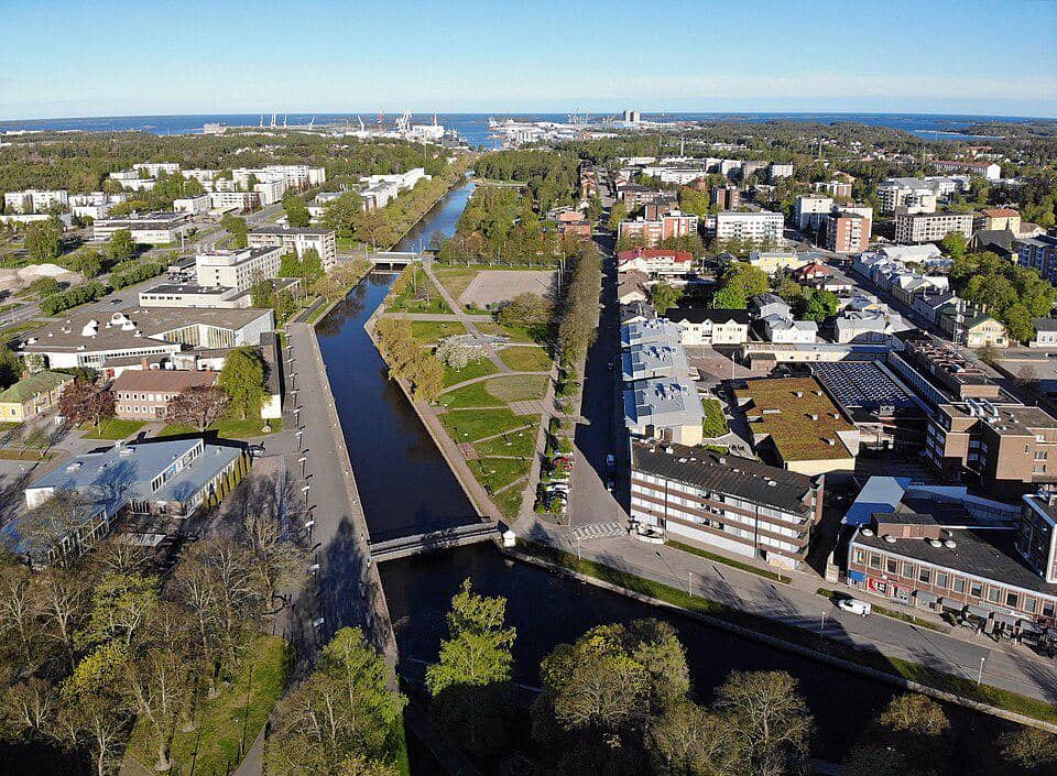 Kota Rauma di Finlandia