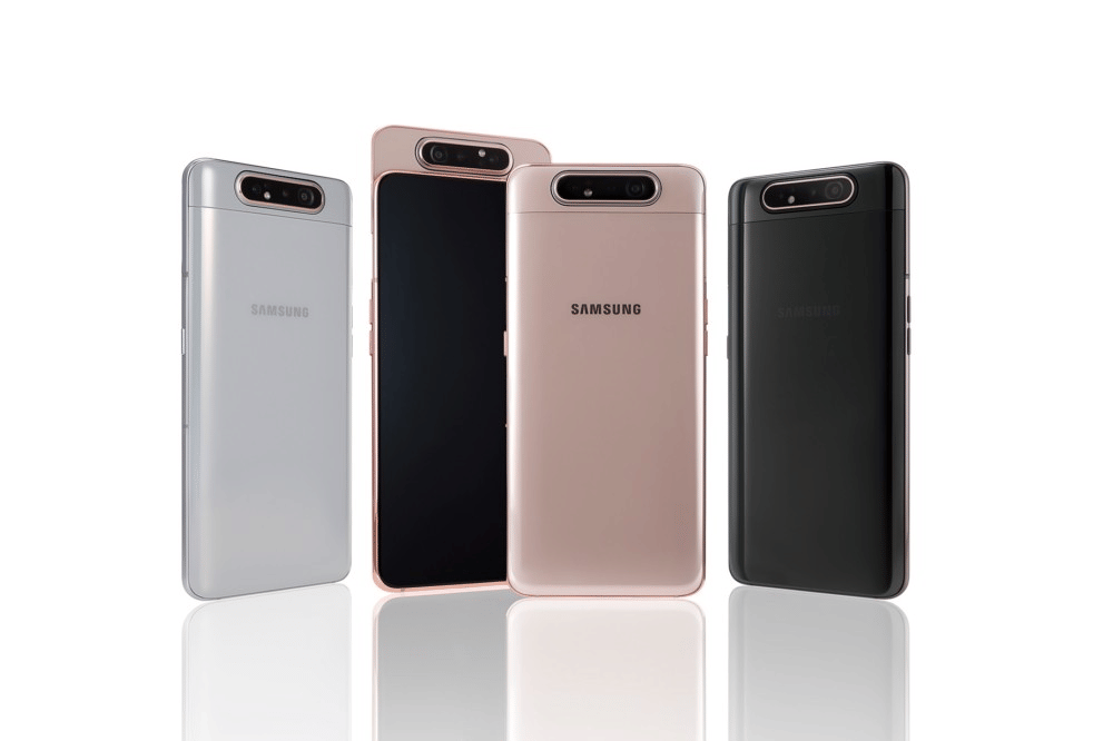 Samsung Galaxy A80 pakai rotating camera