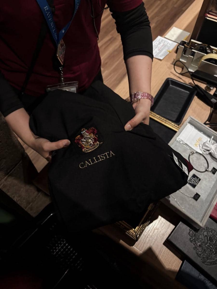 Callista Arum di Harry Potter Shop Harajuku.