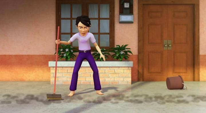 cuplikan Upin & Ipin episode Esok Raya