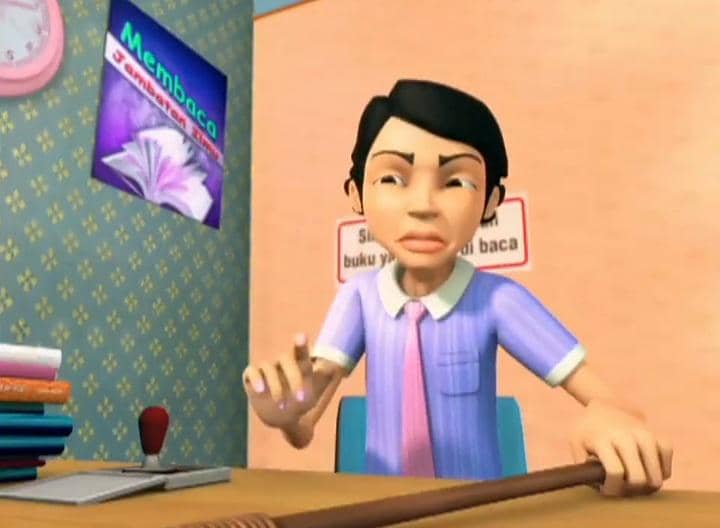 cuplikan Upin & Ipin episode Kisah Raja Pemburu
