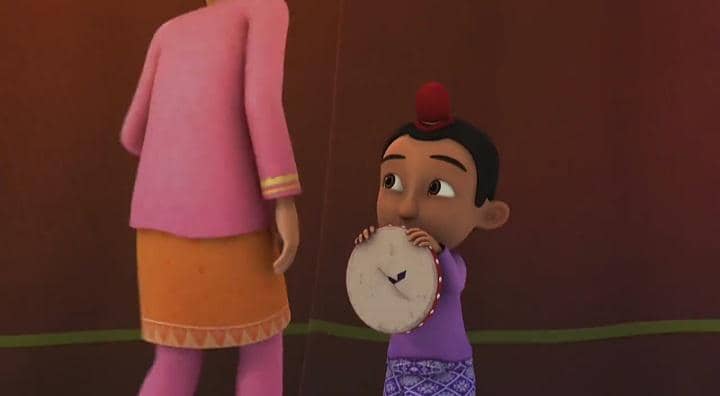 cuplikan Upin & Ipin episode Kompang Dipalu 