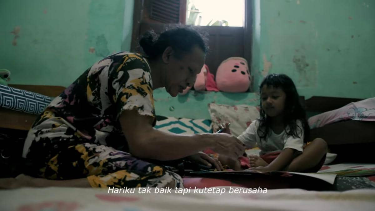 cuplikan video klip "Percaya"