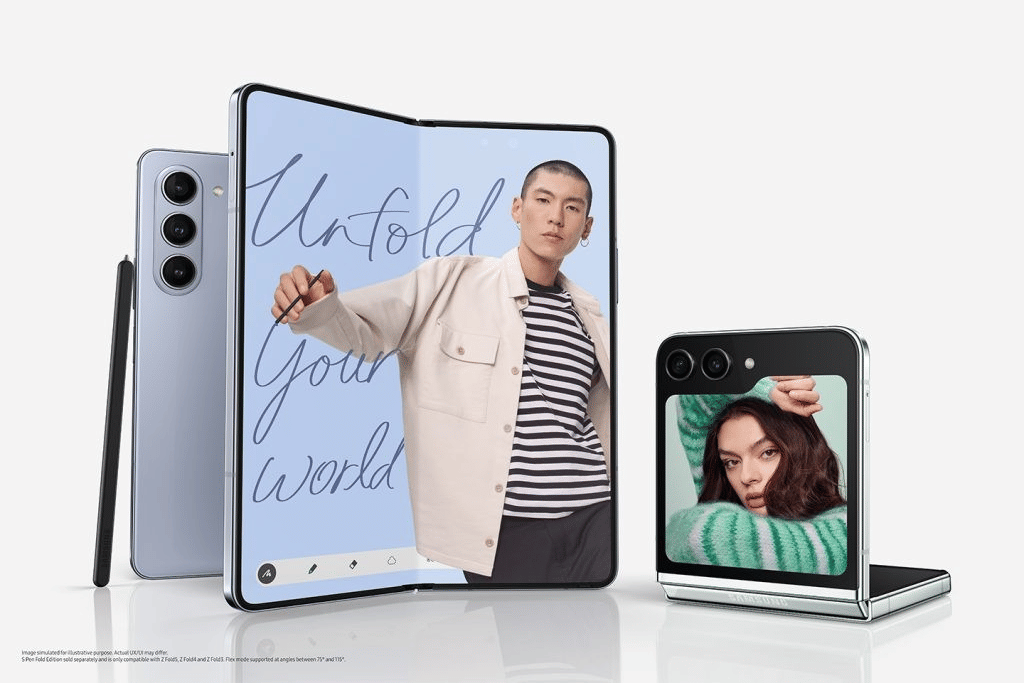 Samsung Galaxy Z Fold 5 pakai under display camera