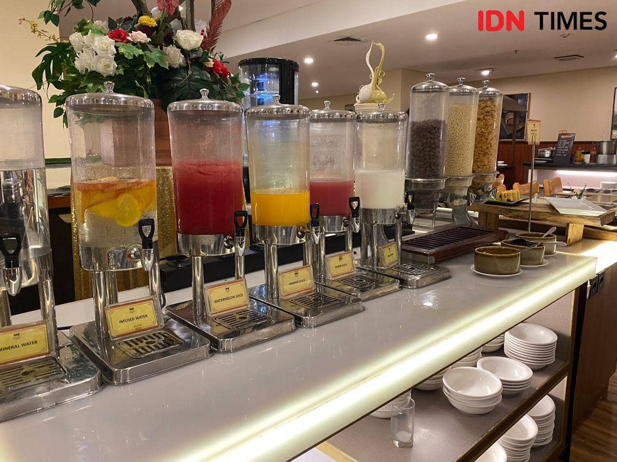 Hotel Sultan Diseksekusi, Sarapan Pagi Pengunjung Masih Utuh