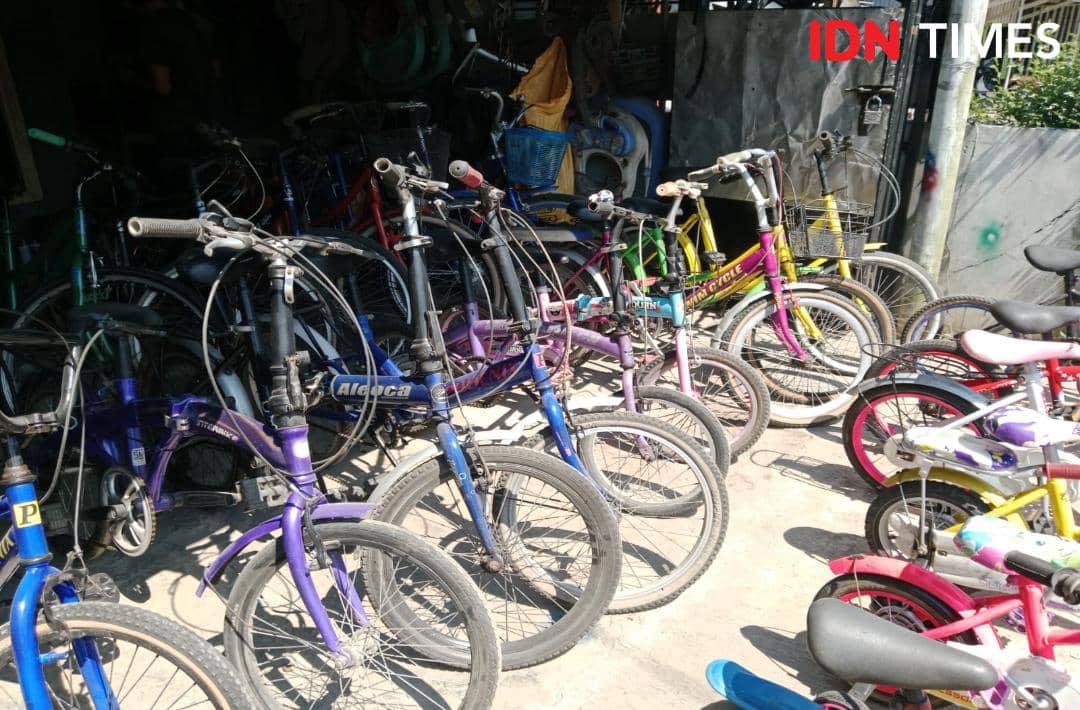 Jelang Libur Panjang Sekolah, Penjualan Sepeda Bekas di Banyumas Laris