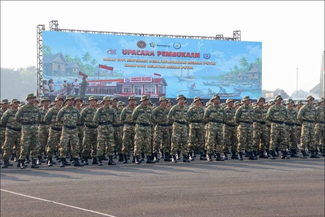 Kemhan: Calon Manajer Koperasi Merah Putih Ikut Latsar Militer Sebulan