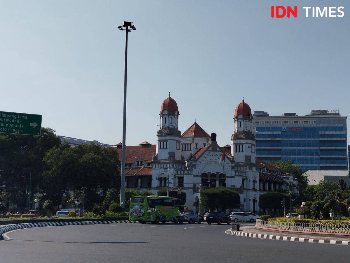 Cuaca Berawan di Kota Semarang. (IDN Times/Dhana Kencana)