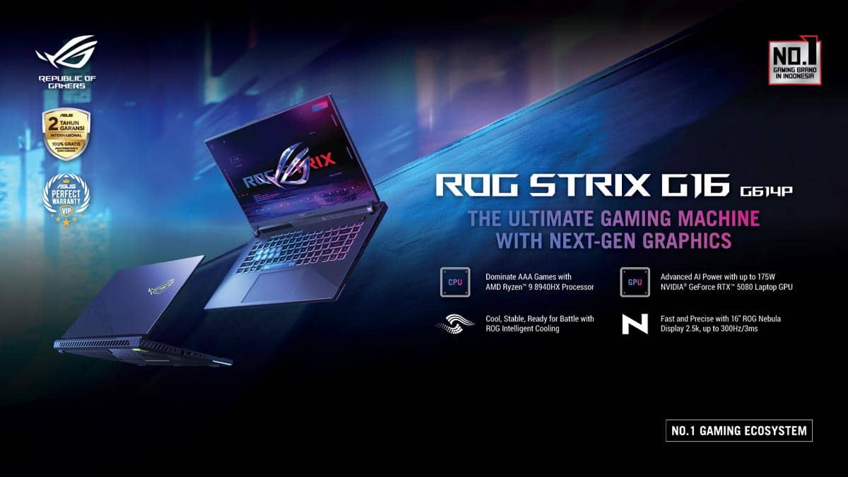 5 Daftar Laptop Gaming Terbaik dengan Performa Terbaik untuk Game AAA
