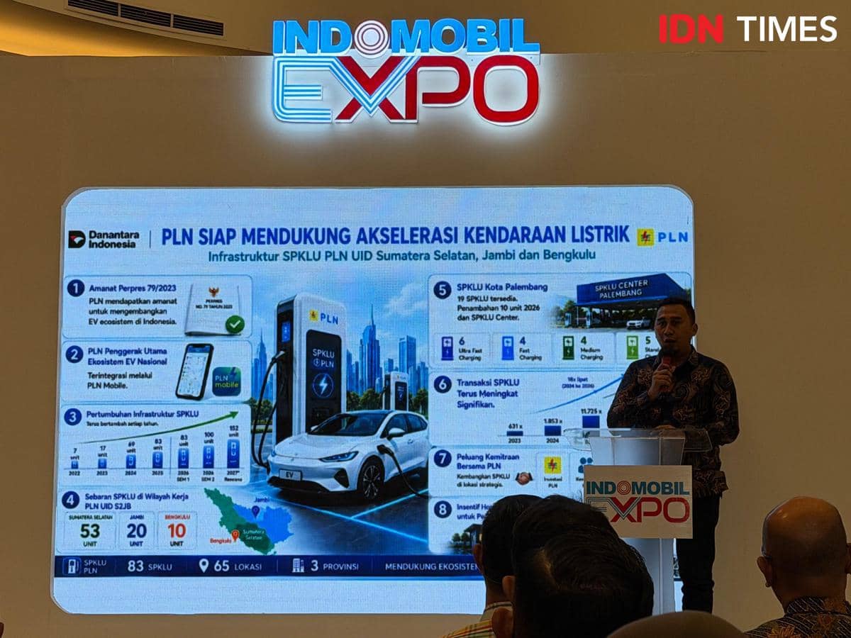 Pengguna EV di Palembang Melonjak, PLN Siapkan 10 SPKLU Baru