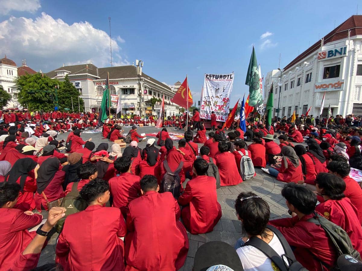 Merahkan Titik Nol, Gelombang Protes ke Pemerintah Belum Berhenti