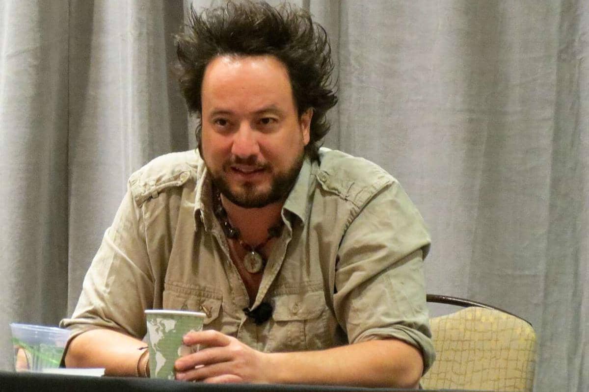 Giorgio A. Tsoukalos di acara Alien Con 2016