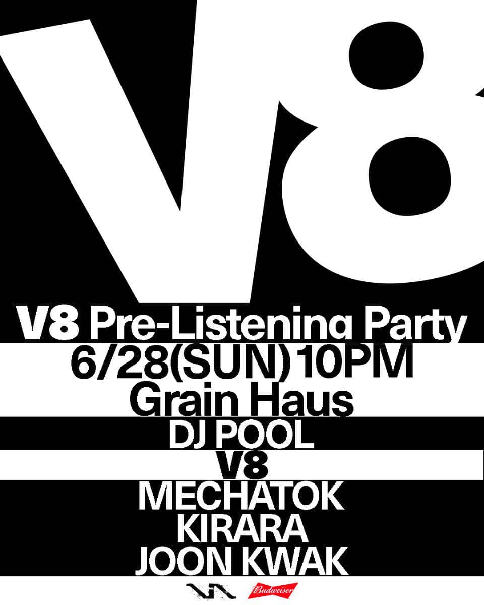 Pre-listening party Vernon dan The8 SEVENTEEN untuk mini album V8