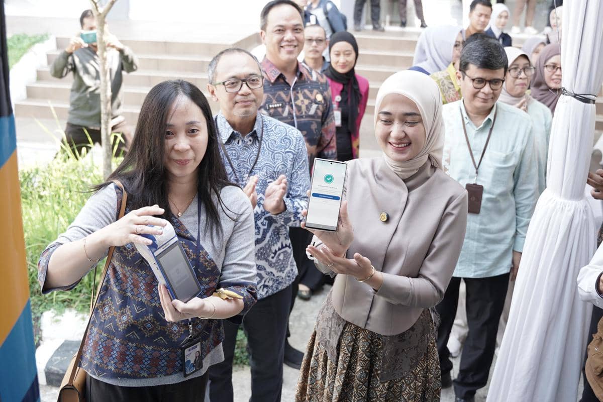 Peluncuran QRIS TAP pada layanan SMART BRT ITERA 