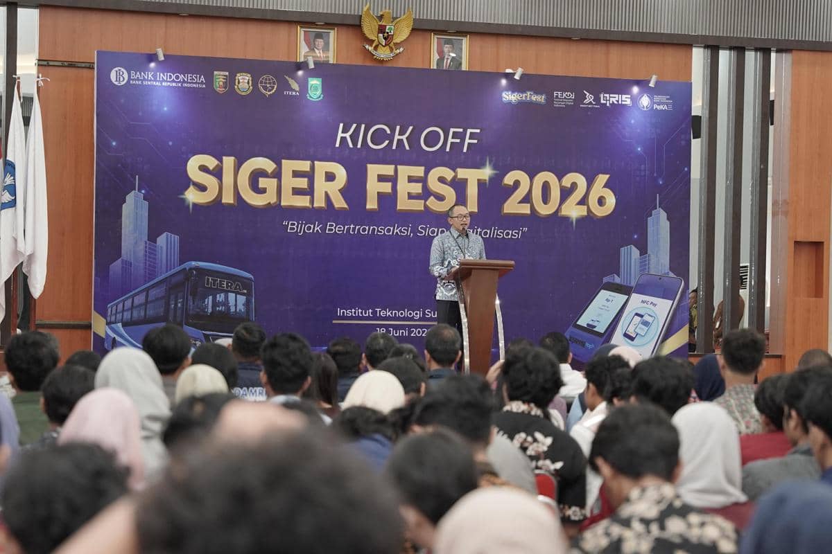Kick-Off SIGER Fest 2026, Bank Indonesia bersama ITERA 