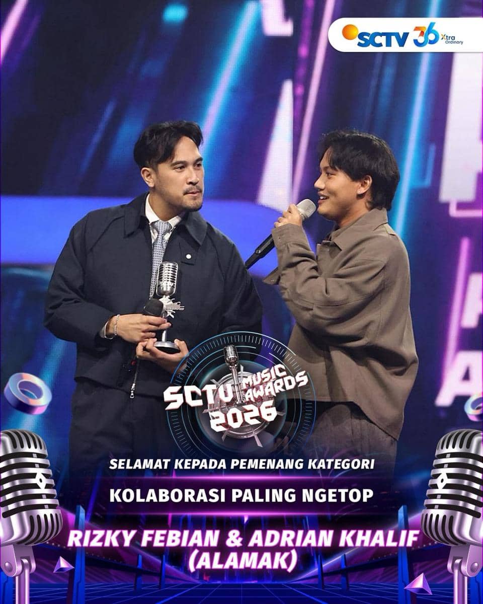 Rizky Febian dan Adrian Khalif (instagram.com/sctv)