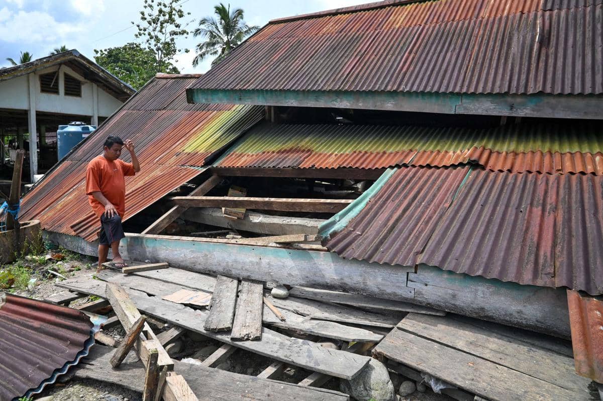 Dampak gempa di Sigi, Sulawesi Tengah, 16 Juni 2026.