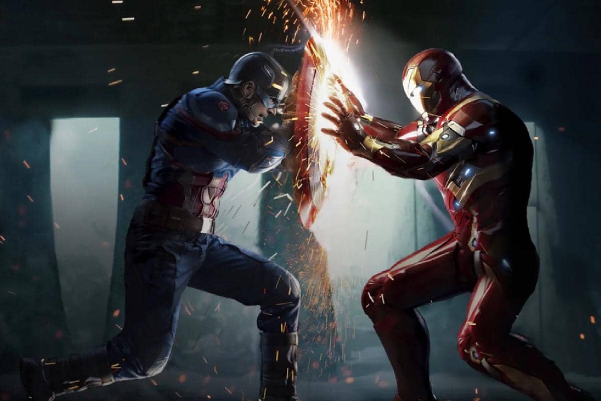 Captain America vs Iron Man