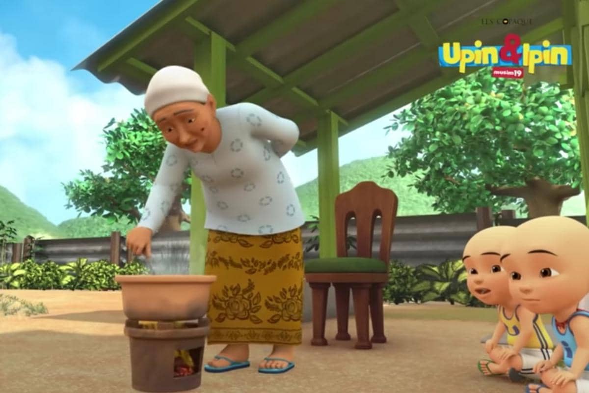 3 Masakan Opah yang Paling Populer di Upin & Ipin, Sedap!