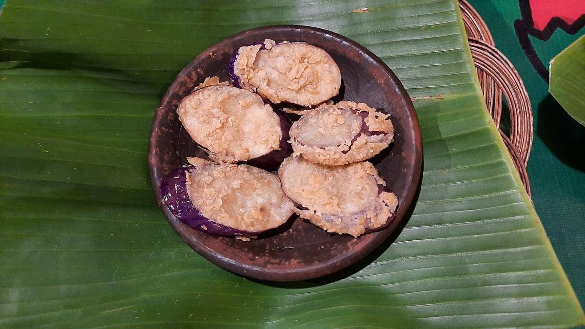 ilustrasi terong goreng
