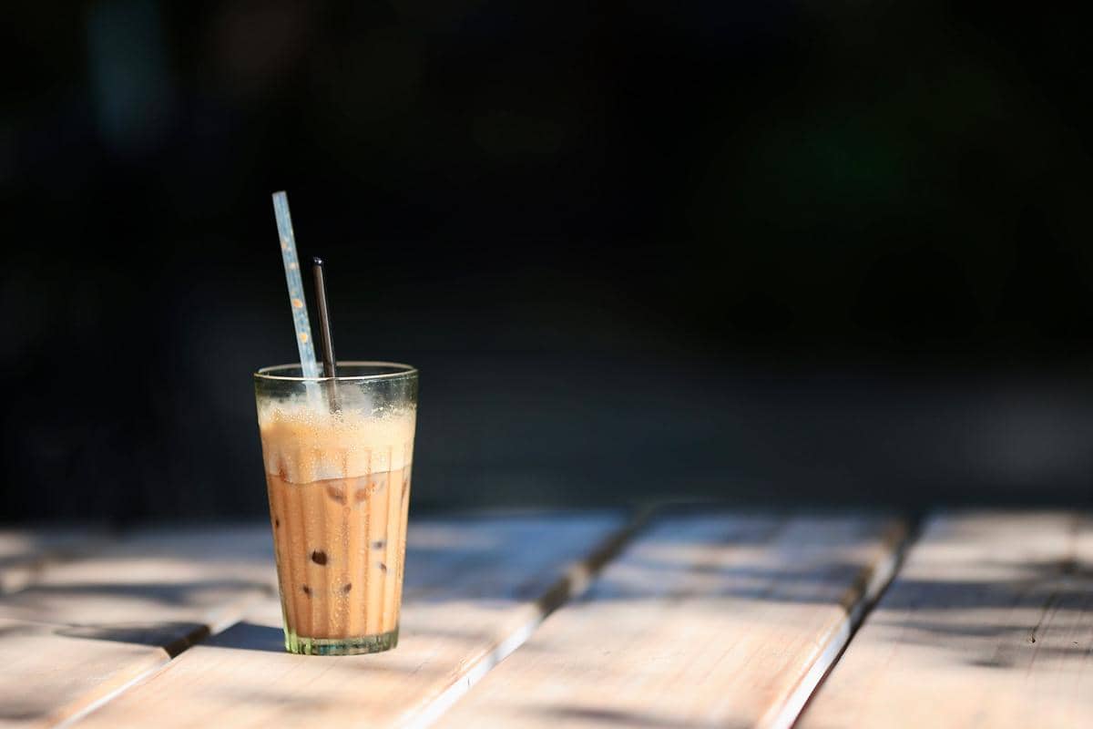 ilustrasi thai tea Milo