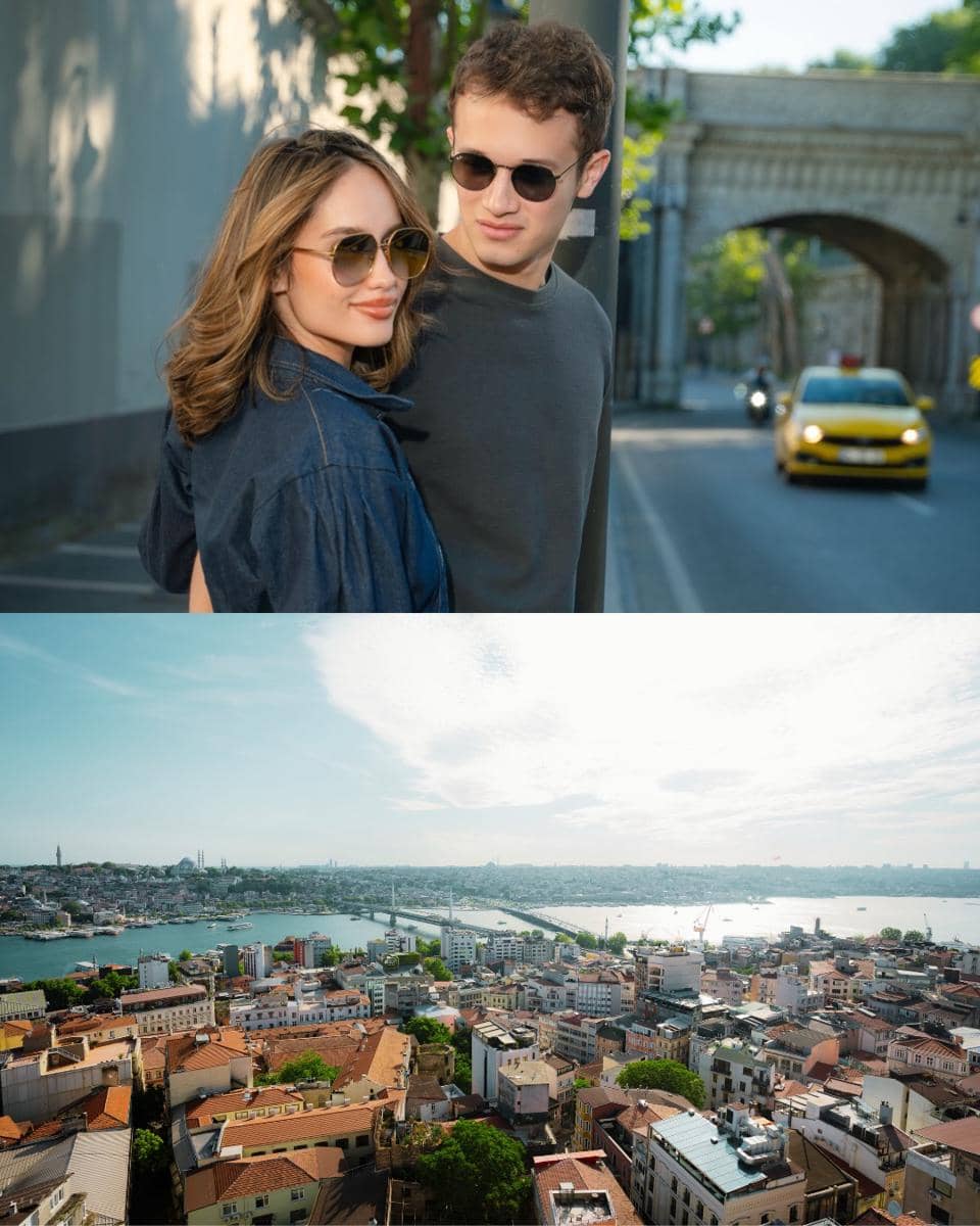 Cinta Laura dan Arya Vasco liburan di Istanbul