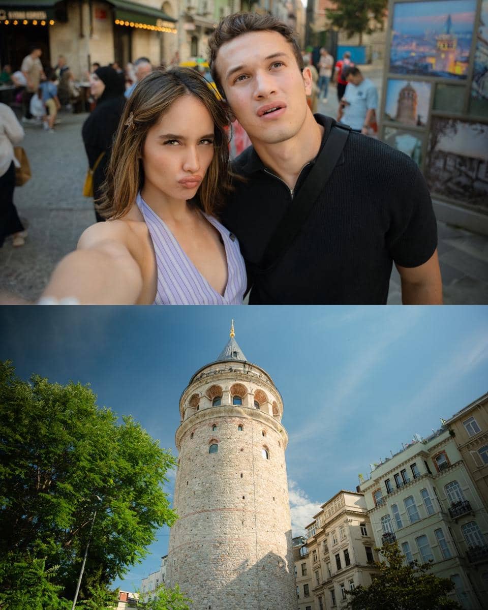 Cinta Laura dan Arya Vasco liburan di Istanbul