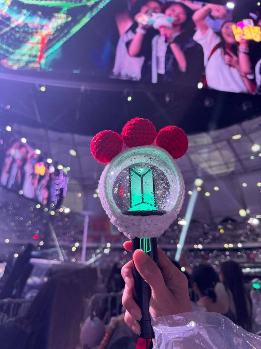 Alya Rohali nonton konser BTS di Busan