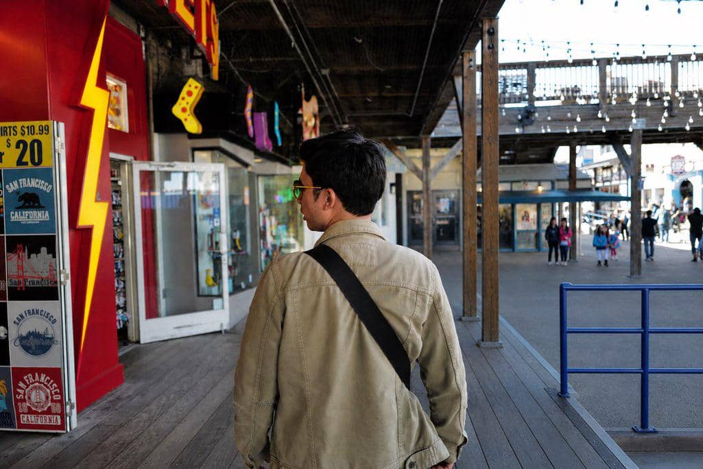 Alshad Ahmad liburan di Los Angeles